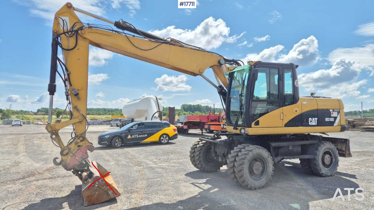 2008 CAT M316D - Escavadeira de rodas: foto 5 2008 CAT M316D - Escavadeira de rodas: foto 5