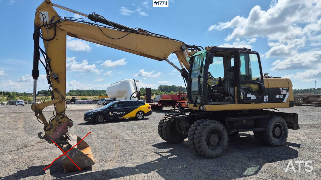 2008 CAT M316D - Escavadeira de rodas: foto 2 2008 CAT M316D - Escavadeira de rodas: foto 2