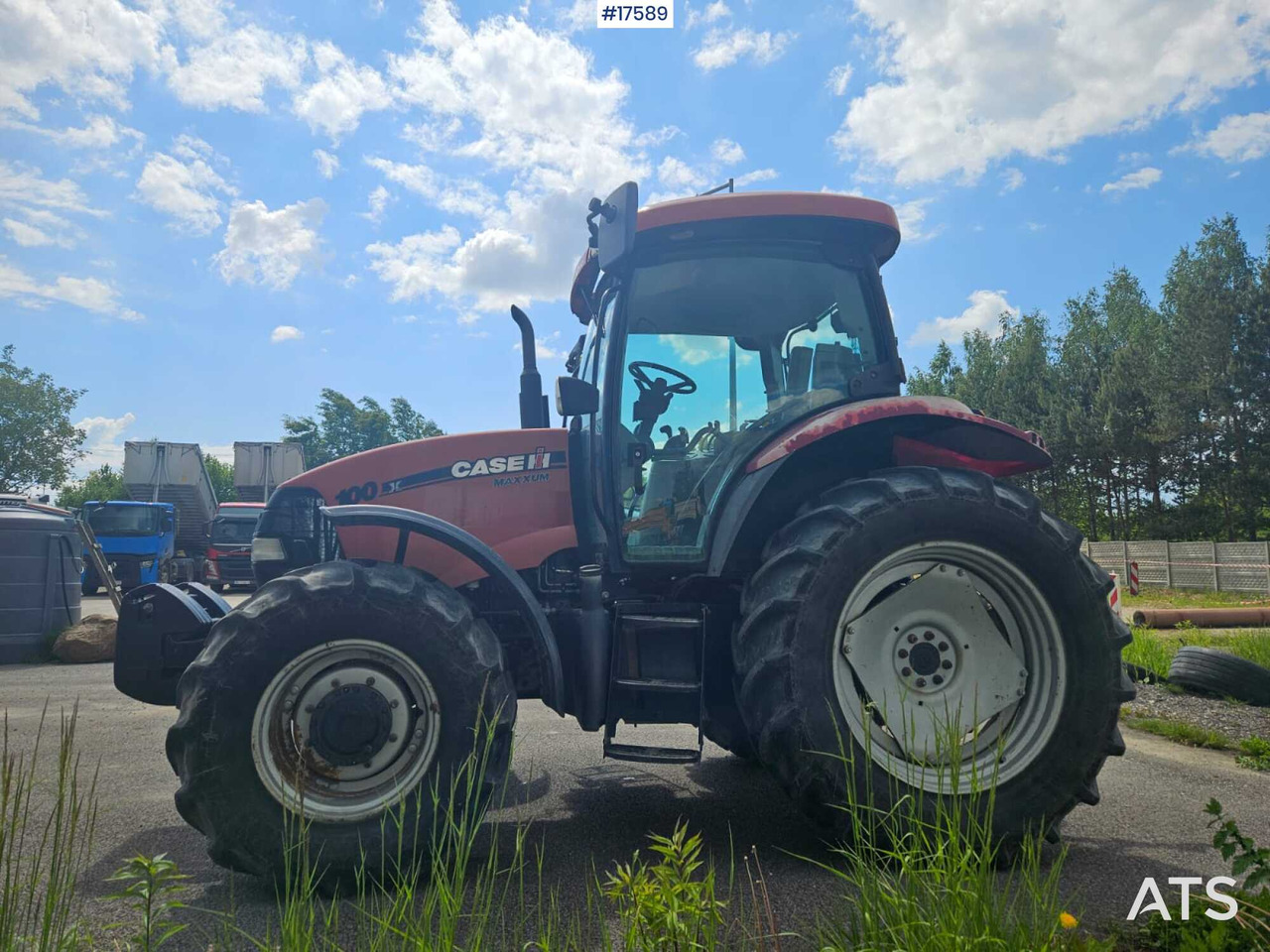 Trator 2008 Case Maxxum 100x: foto 10