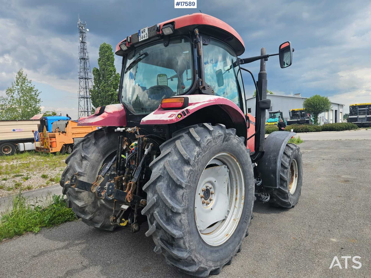 Trator 2008 Case Maxxum 100x: foto 7