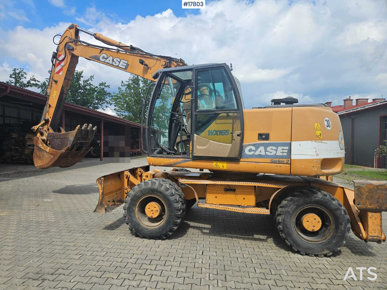 2008 Case  WX 165 - Escavadeira de rodas: foto 4 2008 Case  WX 165 - Escavadeira de rodas: foto 4