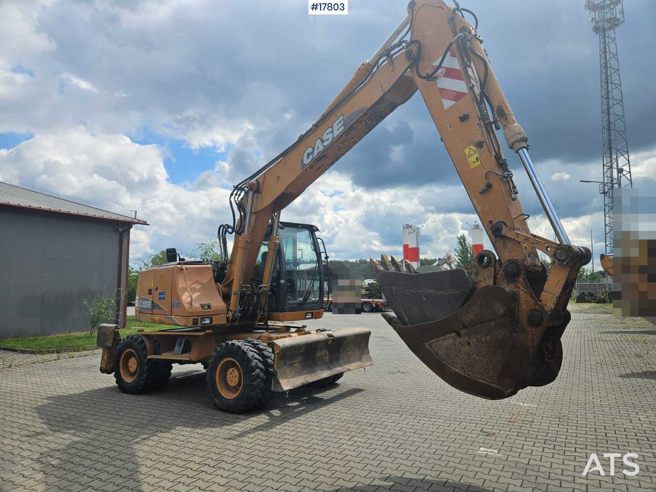 2008 Case  WX 165 - Escavadeira de rodas: foto 2 2008 Case  WX 165 - Escavadeira de rodas: foto 2