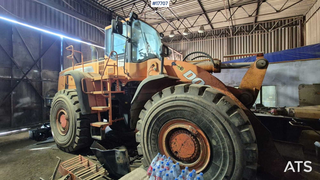 2008 Doosan DL500 (object to repair) - Pá carregadora de rodas: foto 1 2008 Doosan DL500 (object to repair) - Pá carregadora de rodas: foto 1