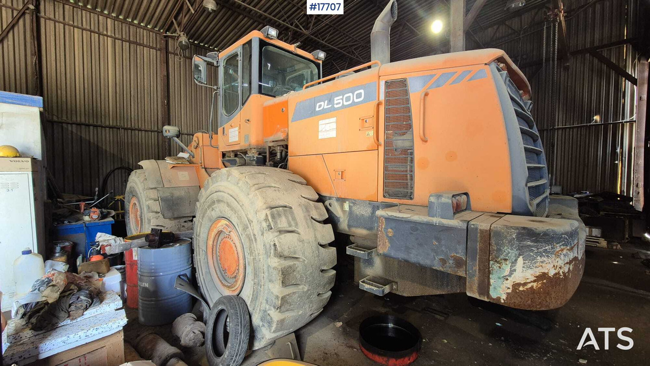 2008 Doosan DL500 (object to repair) - Pá carregadora de rodas: foto 4 2008 Doosan DL500 (object to repair) - Pá carregadora de rodas: foto 4