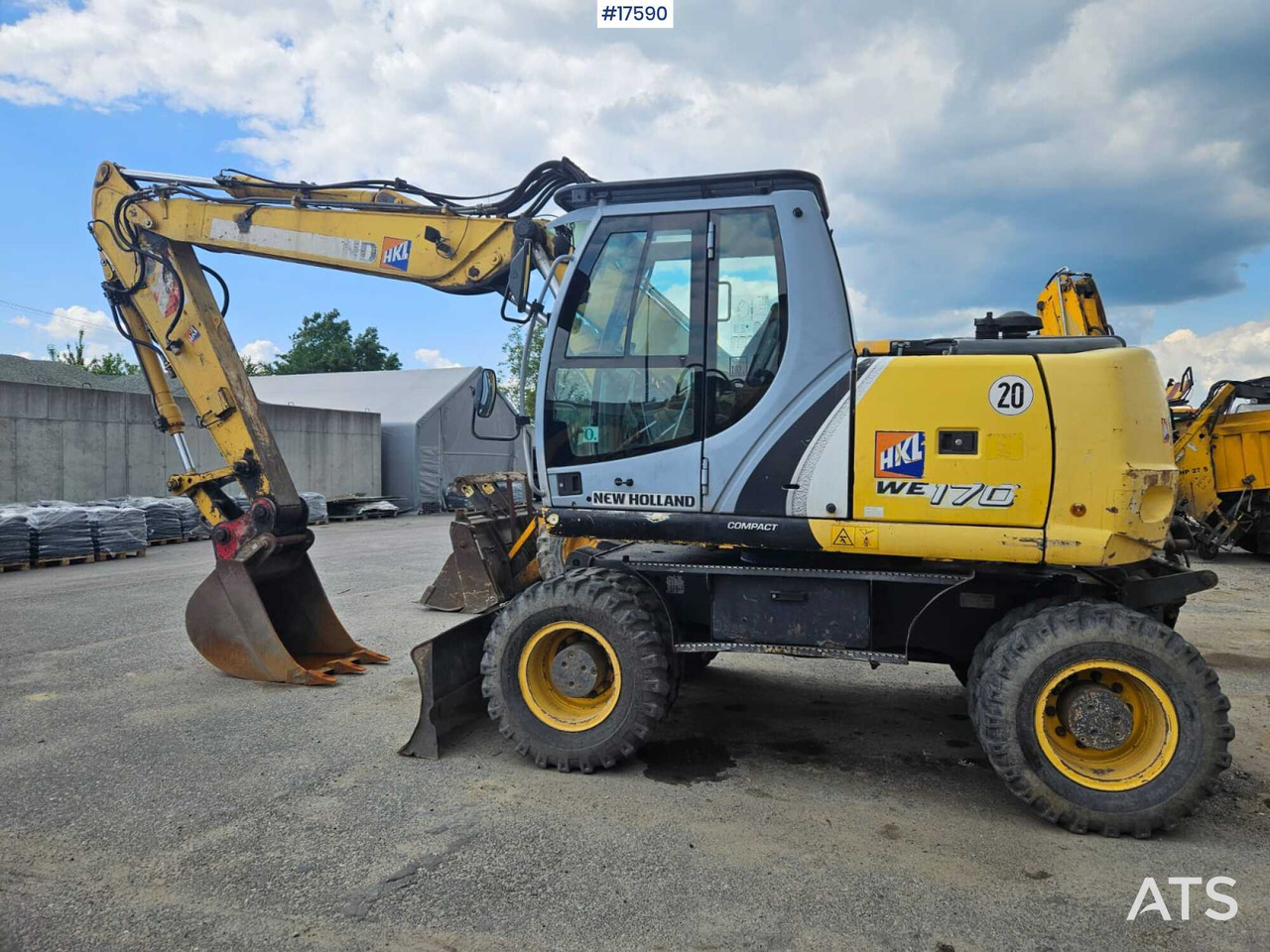 2010, New Holland WL 170C - Escavadeira de rodas: foto 5 2010, New Holland WL 170C - Escavadeira de rodas: foto 5