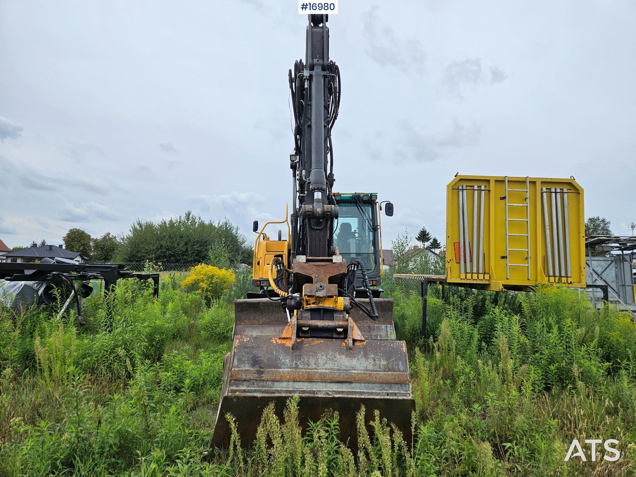 2010 Volvo EW160C z rototilt i łyżką w zestawie - Escavadeira de rodas: foto 2 2010 Volvo EW160C z rototilt i łyżką w zestawie - Escavadeira de rodas: foto 2