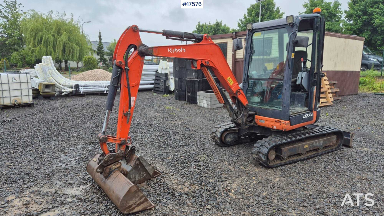 2014 Kubota U27-4 - Mini escavadeira: foto 4 2014 Kubota U27-4 - Mini escavadeira: foto 4