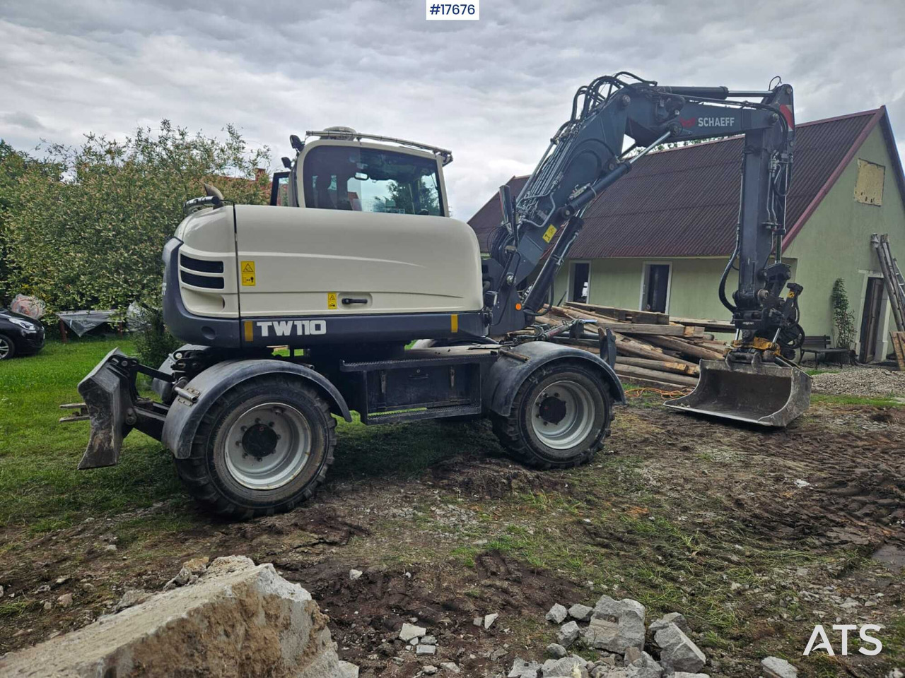 2017 Schaeff TW 110 - Escavadeira de rodas: foto 5 2017 Schaeff TW 110 - Escavadeira de rodas: foto 5