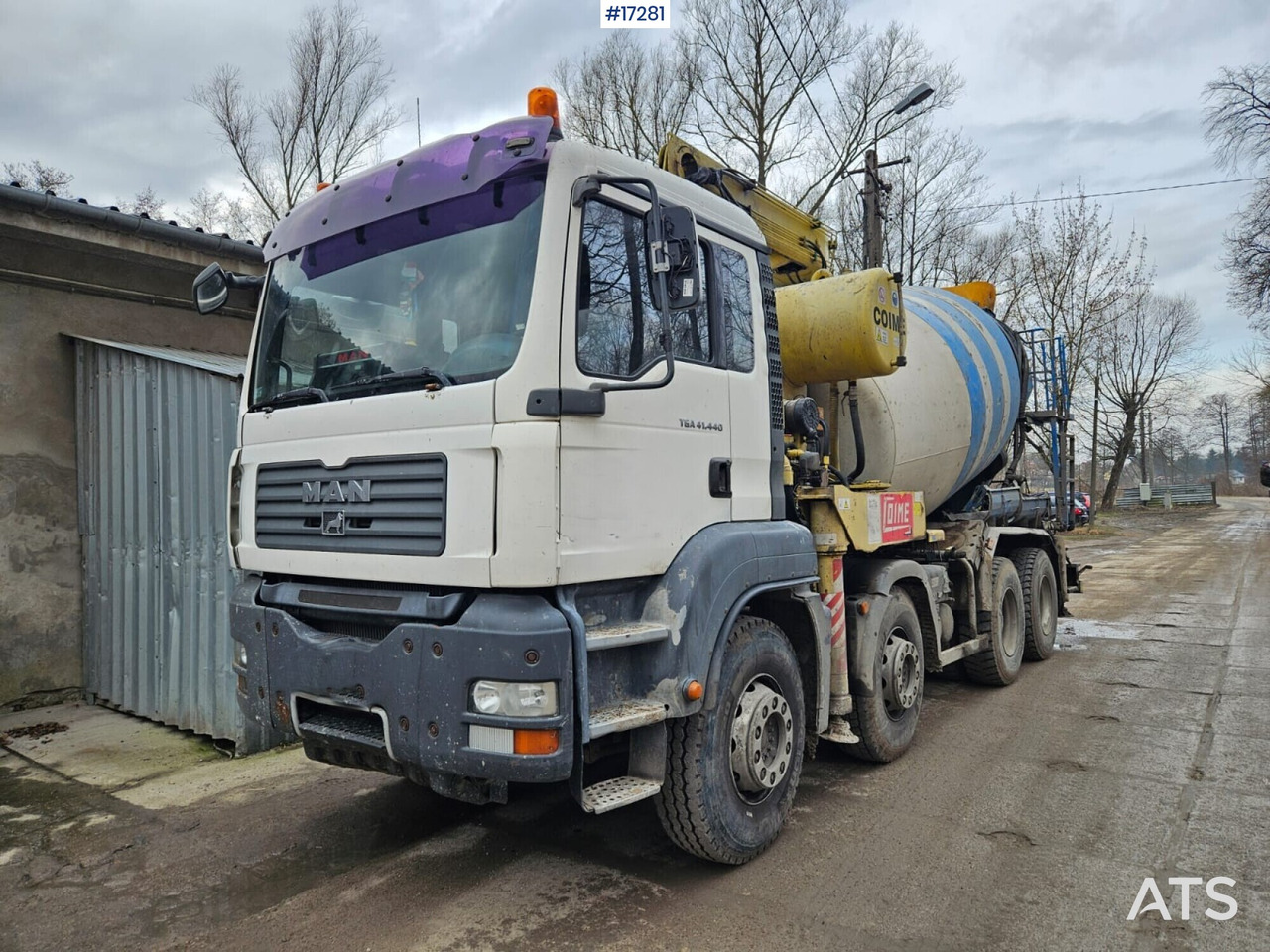 Coime C311 concrete pump on MAN TGA 41.440 chassis (2008) - Autobomba de betão: foto 5 Coime C311 concrete pump on MAN TGA 41.440 chassis (2008) - Autobomba de betão: foto 5