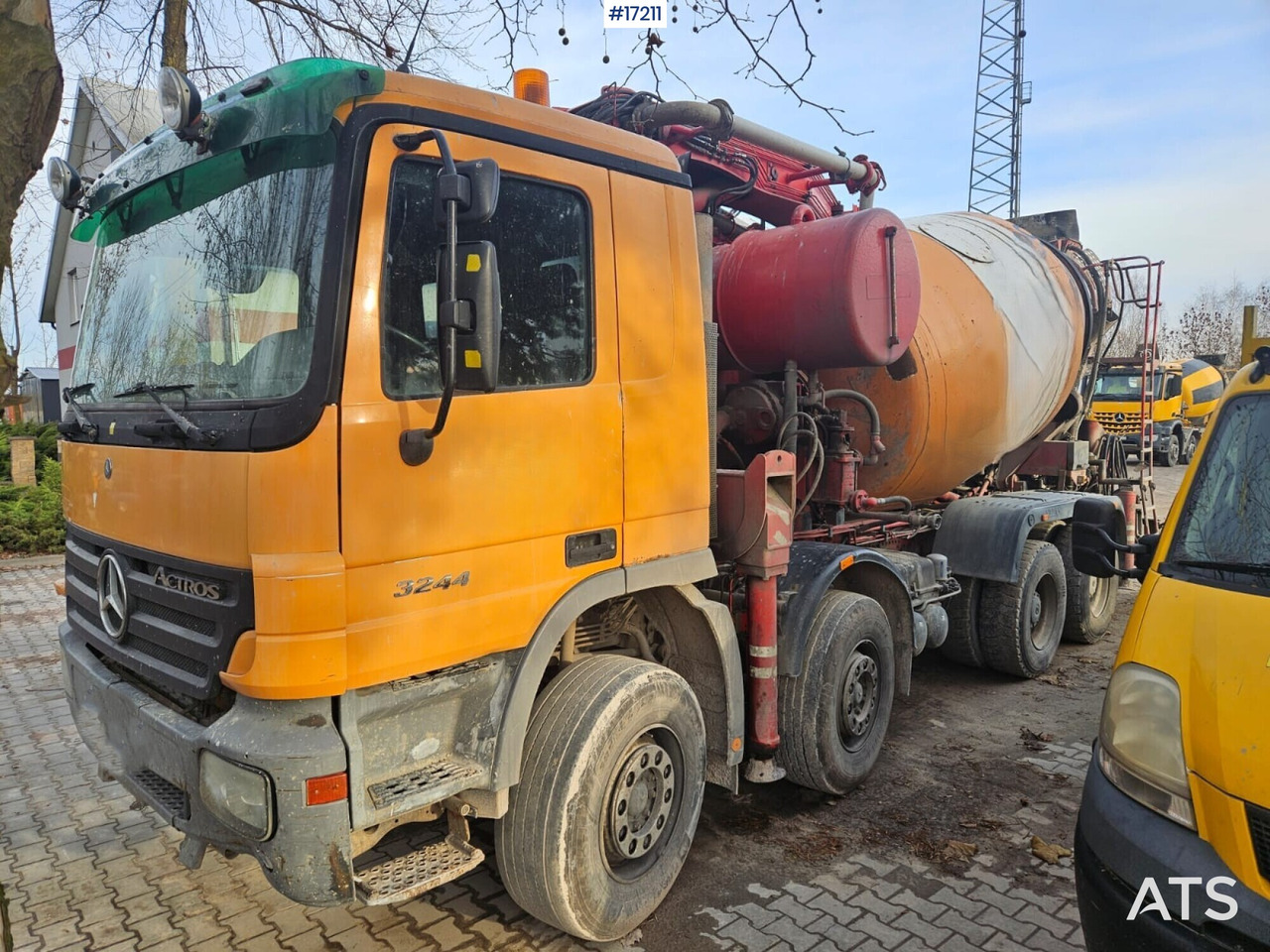 Concrete pump CIFA - Mercedes-Benz Actros 3244 (2005) - Autobomba de betão: foto 4 Concrete pump CIFA - Mercedes-Benz Actros 3244 (2005) - Autobomba de betão: foto 4