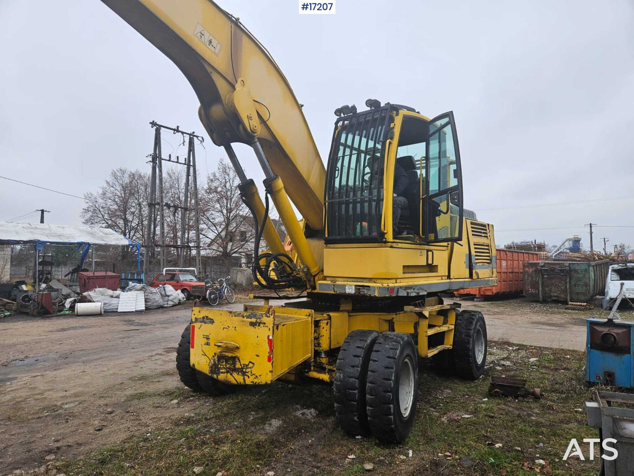 Industry excavator COLMAR 601 (2008) - Escavadeira de rodas: foto 2 Industry excavator COLMAR 601 (2008) - Escavadeira de rodas: foto 2