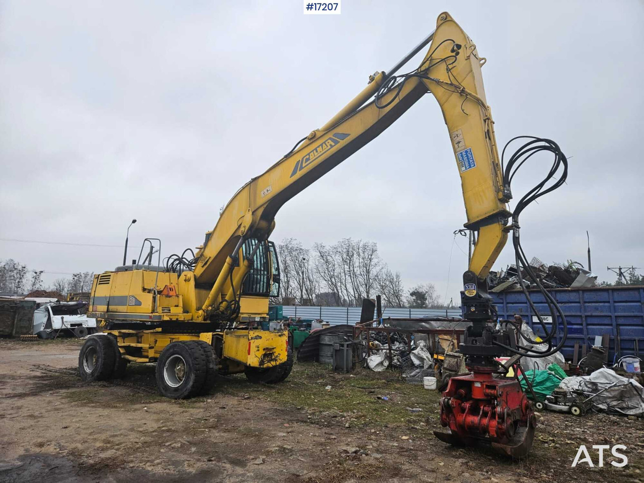 Industry excavator COLMAR 601 (2008) - Escavadeira de rodas: foto 1 Industry excavator COLMAR 601 (2008) - Escavadeira de rodas: foto 1