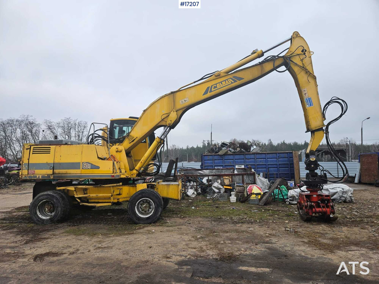 Industry excavator COLMAR 601 (2008) - Escavadeira de rodas: foto 5 Industry excavator COLMAR 601 (2008) - Escavadeira de rodas: foto 5