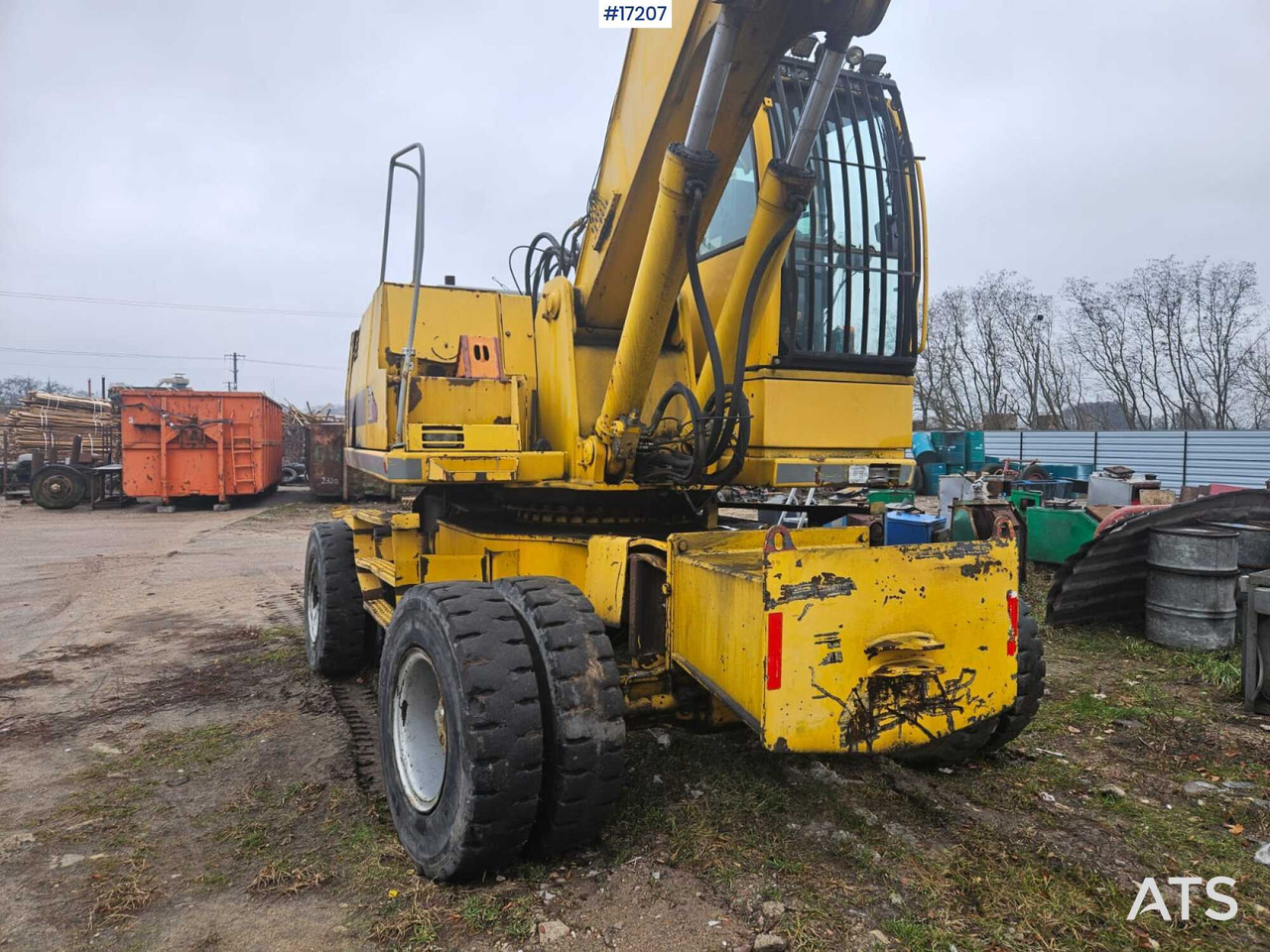 Industry excavator COLMAR 601 (2008) - Escavadeira de rodas: foto 3 Industry excavator COLMAR 601 (2008) - Escavadeira de rodas: foto 3