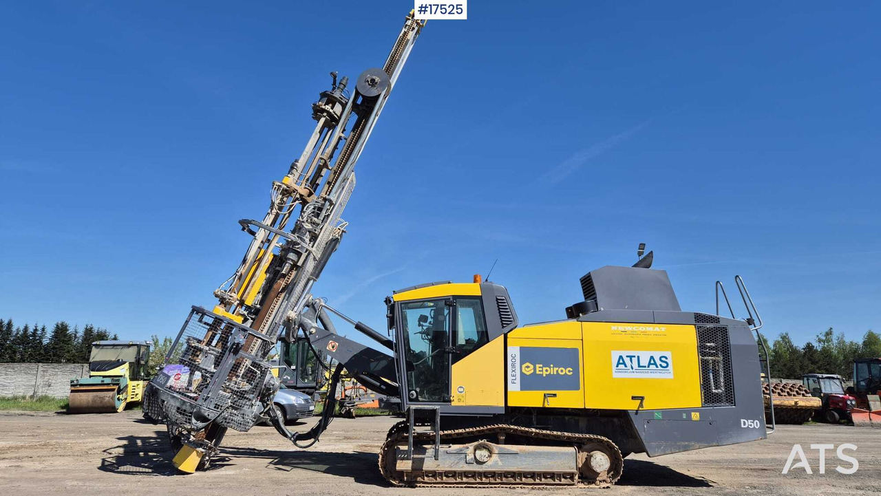 Rock drill Atlas Copco FlexiROC D50-10SF (2018) - Máquina de perfuração: foto 1 Rock drill Atlas Copco FlexiROC D50-10SF (2018) - Máquina de perfuração: foto 1