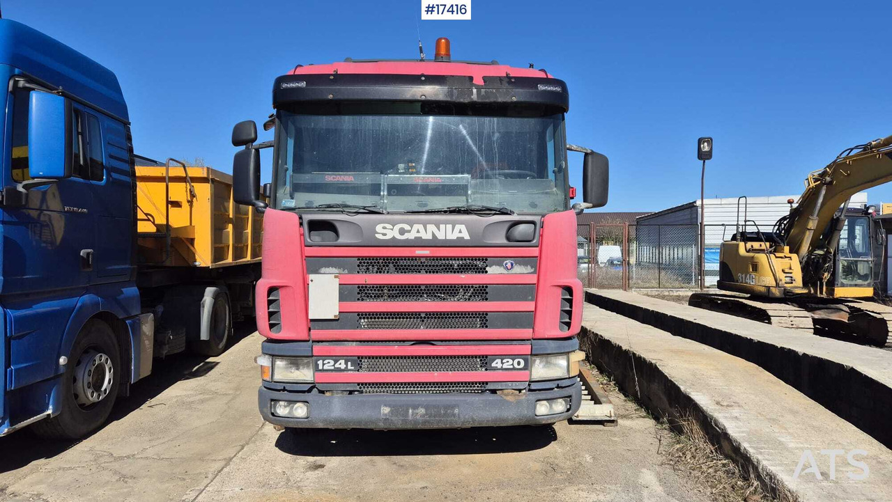 Tractor SCANIA 124L 420KM (2003) + BERGER tipper semi-trailer (2007) - Tractor, Semi-reboque basculante: foto 3 Tractor SCANIA 124L 420KM (2003) + BERGER tipper semi-trailer (2007) - Tractor, Semi-reboque basculante: foto 3