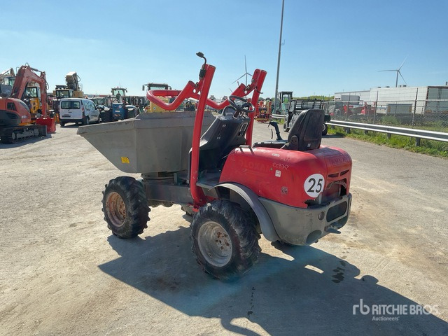 2016 Ausa 150AHG 1.5 ton 4x4 Swivel (Inoperable) Dumper - Dumper: foto 3 2016 Ausa 150AHG 1.5 ton 4x4 Swivel (Inoperable) Dumper - Dumper: foto 3