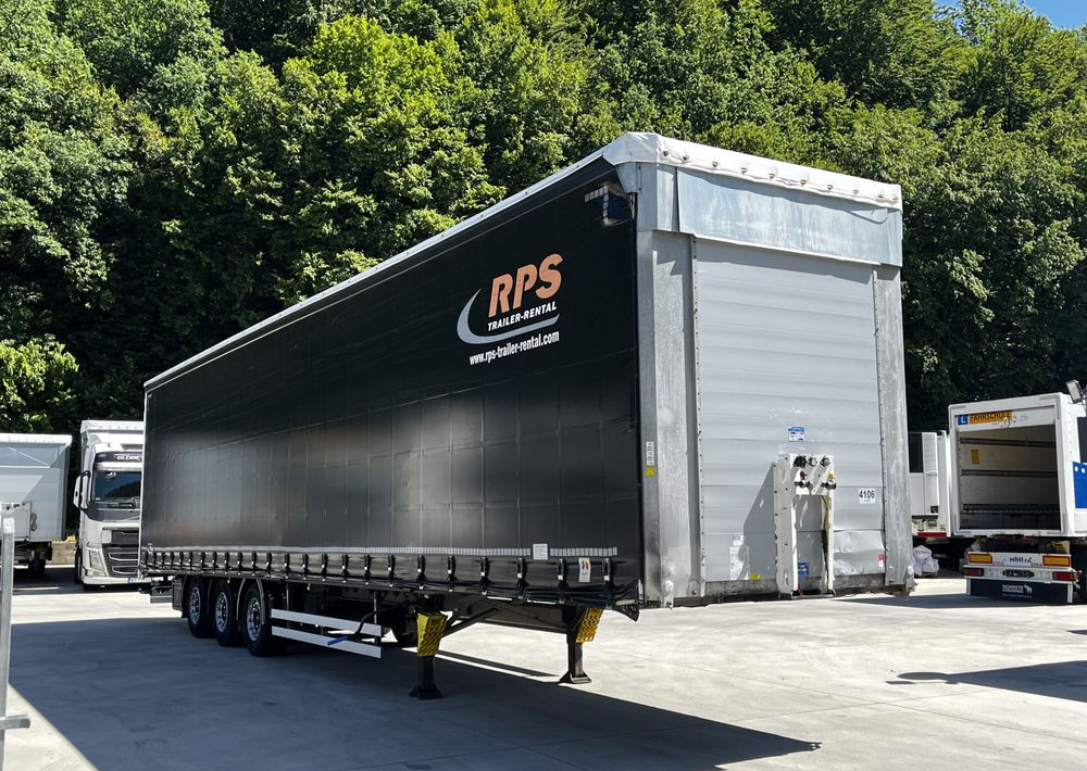 Fliegl Firanka Mega // 2017 Rok // SAF // Ocynk // Oś podnoszona // - Semi-reboque de lona: foto 4 Fliegl Firanka Mega // 2017 Rok // SAF // Ocynk // Oś podnoszona // - Semi-reboque de lona: foto 4