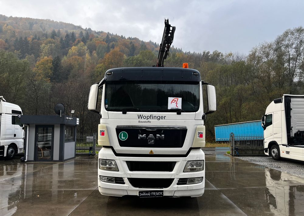 MAN TGX 26.440 // 2009 // Palfinger PK 12001EH Radio // Oś skrętna i podnoszona // - Camião de caixa aberta/ Plataforma, Camião grua: foto 2 MAN TGX 26.440 // 2009 // Palfinger PK 12001EH Radio // Oś skrętna i podnoszona // - Camião de caixa aberta/ Plataforma, Camião grua: foto 2