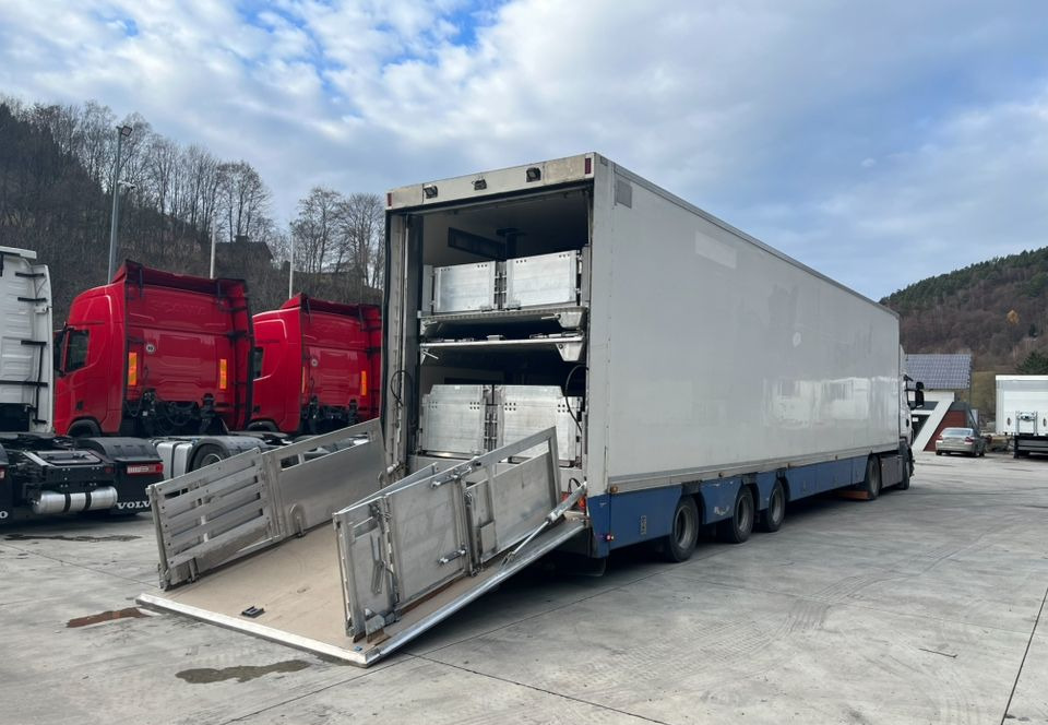 Pezzaioli HMK Industri // Do przewozu zwierząt // 2004 Rok // 3 Pokłady // Waga // Osi skrętne // Oznonacja // - Semi-reboque transporte de gado: foto 3 Pezzaioli HMK Industri // Do przewozu zwierząt // 2004 Rok // 3 Pokłady // Waga // Osi skrętne // Oznonacja // - Semi-reboque transporte de gado: foto 3
