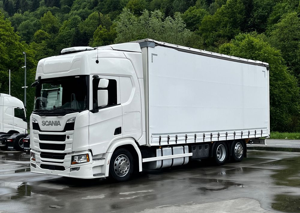 Scania R410 // 2018 Rok 6x2 // Retarder // Automat // Led // Navi // 77 // - Camião de lona: foto 1 Scania R410 // 2018 Rok 6x2 // Retarder // Automat // Led // Navi // 77 // - Camião de lona: foto 1
