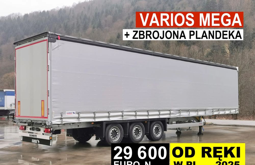 Schmitz Cargobull MEGA VARIOS - Semi-reboque de lona: foto 1 Schmitz Cargobull MEGA VARIOS - Semi-reboque de lona: foto 1