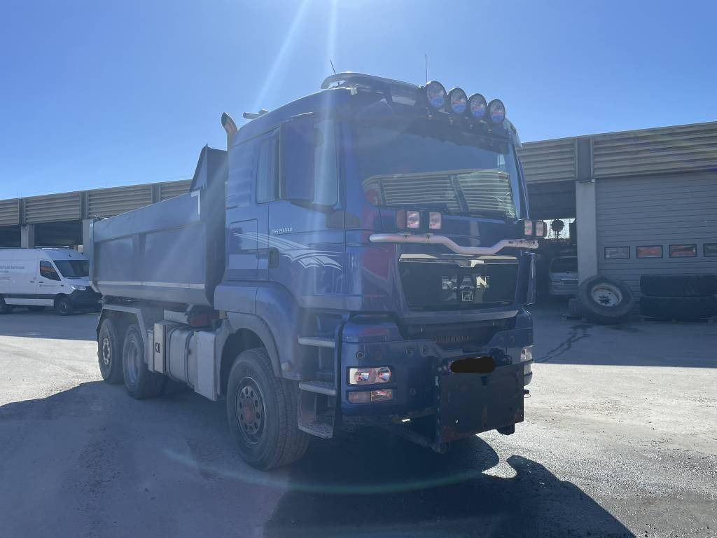 MAN TGS 28.540 6x4 full sideåpning, opplegg for kran - Camião basculante: foto 3 MAN TGS 28.540 6x4 full sideåpning, opplegg for kran - Camião basculante: foto 3