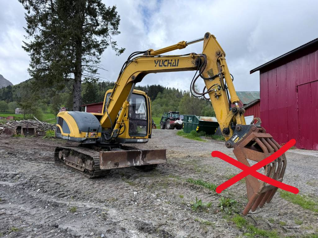 Yuchai YC 85-8 - Mini escavadeira: foto 2 Yuchai YC 85-8 - Mini escavadeira: foto 2