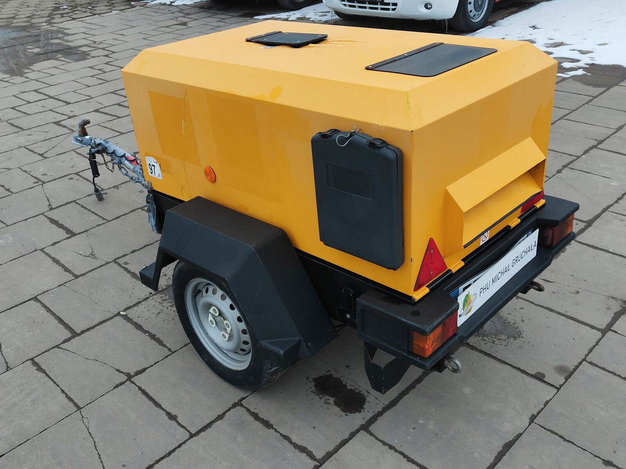 Doosan 7/20 Kompresor sprężarka 2018 Rok 7 BAR Tylko 436 Motogodzin - Compressor de ar: foto 1 Doosan 7/20 Kompresor sprężarka 2018 Rok 7 BAR Tylko 436 Motogodzin - Compressor de ar: foto 1