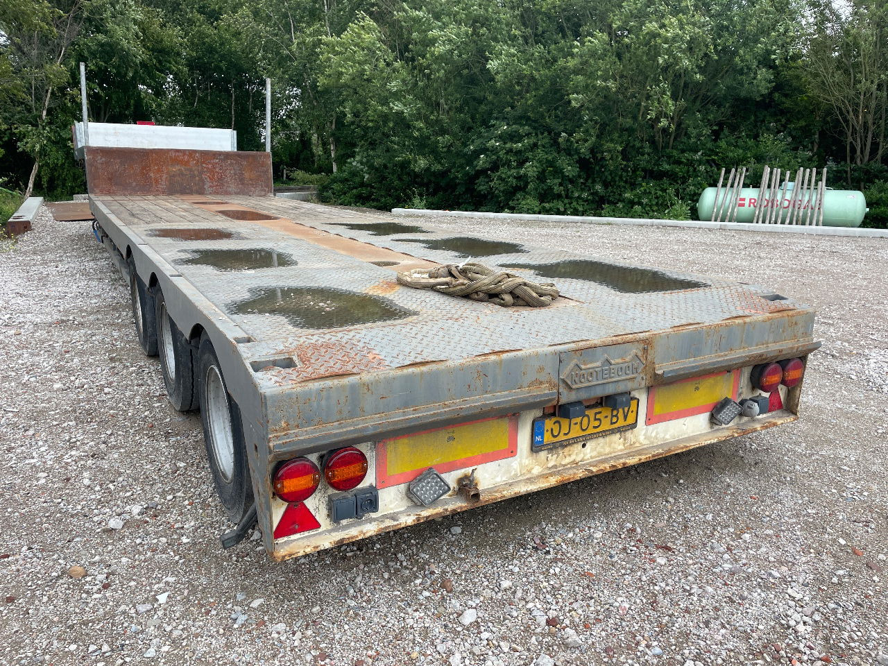 Nooteboom Mco-48-03 V uitschuifbaar hydrolisch gestuurd semi dieplader - Semi-reboque baixa: foto 5 Nooteboom Mco-48-03 V uitschuifbaar hydrolisch gestuurd semi dieplader - Semi-reboque baixa: foto 5