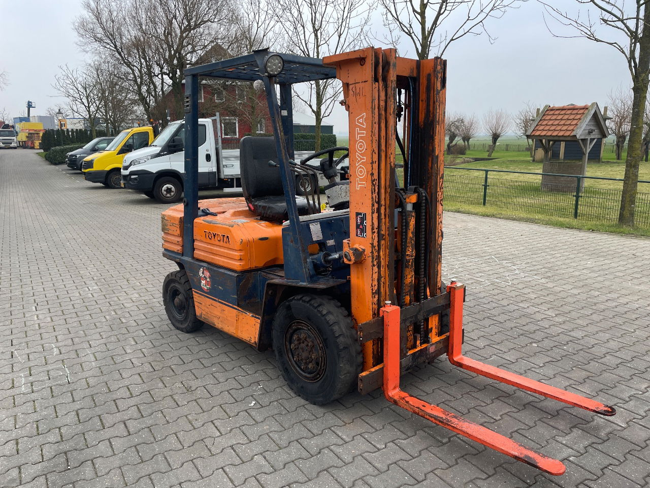 Toyota 2.5ton diesel triplo heftruck forklift - Empilhador: foto 4 Toyota 2.5ton diesel triplo heftruck forklift - Empilhador: foto 4