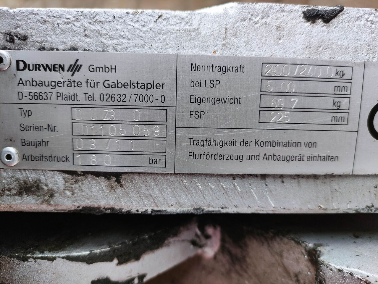 Garfos Durwen DU73 0: foto 6 Garfos Durwen DU73 0: foto 6