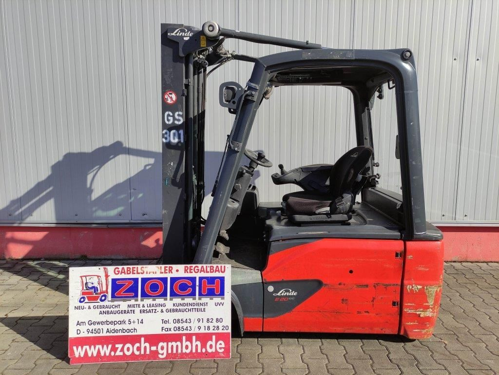 Linde E20L-02-386 - Empilhador elétrico: foto 1 Linde E20L-02-386 - Empilhador elétrico: foto 1