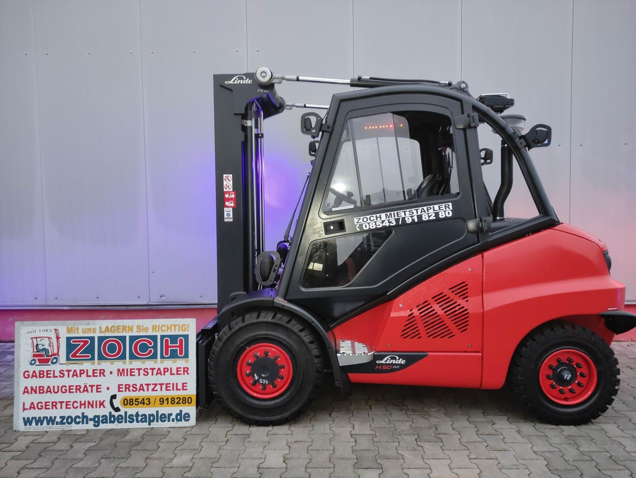 Linde H50D-02/600-394 EVO - Empilhador a diesel: foto 1 Linde H50D-02/600-394 EVO - Empilhador a diesel: foto 1