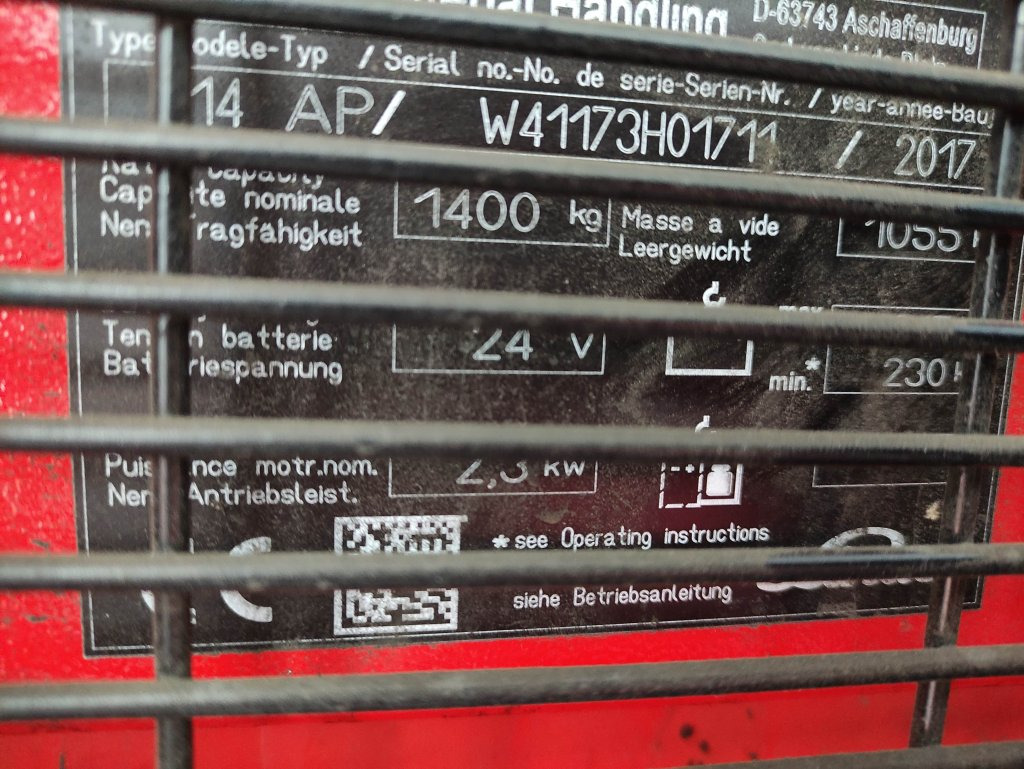 Linde L14APi - Stacker: foto 5 Linde L14APi - Stacker: foto 5