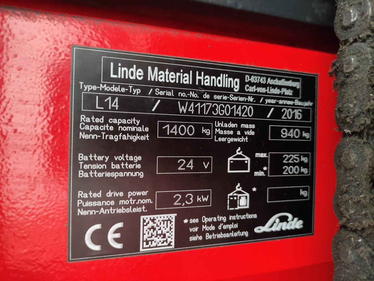 Linde L14i-1173 (M) - Stacker: foto 5 Linde L14i-1173 (M) - Stacker: foto 5