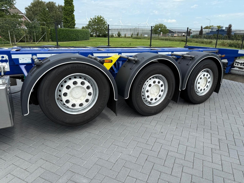Semi-reboque transportador de contêineres/ Caixa móvel D-Tec FLEXITRAILER GESCOPEERD, 20, 40 FT, MULTI UITSCHUIFBAAR, 1 LIFTAS.: foto 15