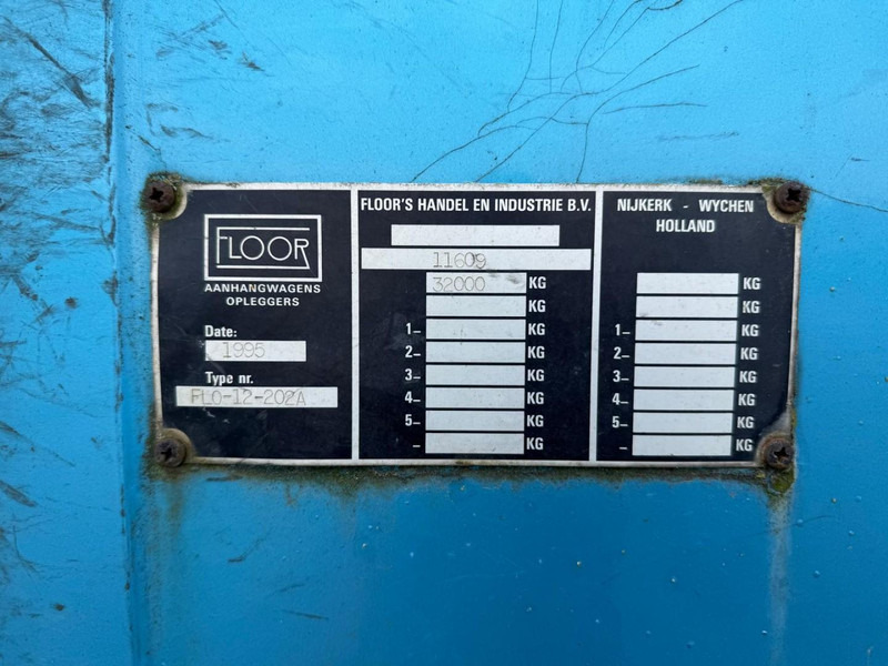 Floor FLO 12 202A 2 ASSEN, LAADKLEP. - Semi-reboque furgão: foto 3 Floor FLO 12 202A 2 ASSEN, LAADKLEP. - Semi-reboque furgão: foto 3