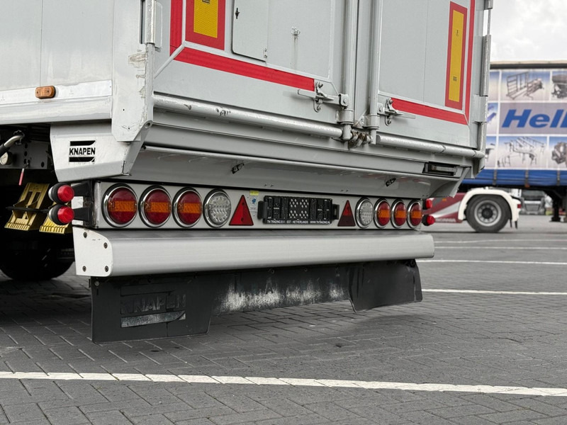 Semi-reboque piso móvel Knapen Trailers K100 6MM VLOER, ALCOA'S, STUURAS, PERFECTE STAAT!: foto 10