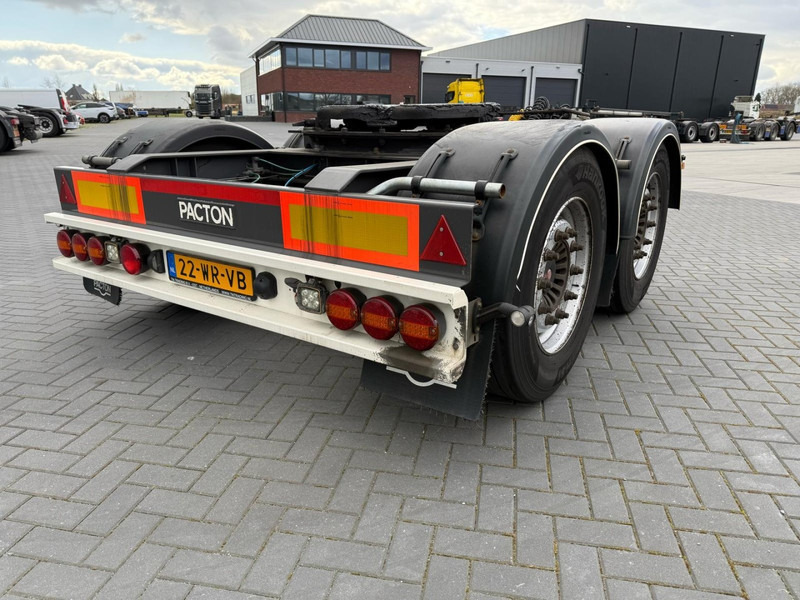 Pacton DXX.218 DOLLY, LZV, LIFT AXLE, 2017, DRAAIKRANS. - Semi-reboque transportador de contêineres/ Caixa móvel: foto 5 Pacton DXX.218 DOLLY, LZV, LIFT AXLE, 2017, DRAAIKRANS. - Semi-reboque transportador de contêineres/ Caixa móvel: foto 5