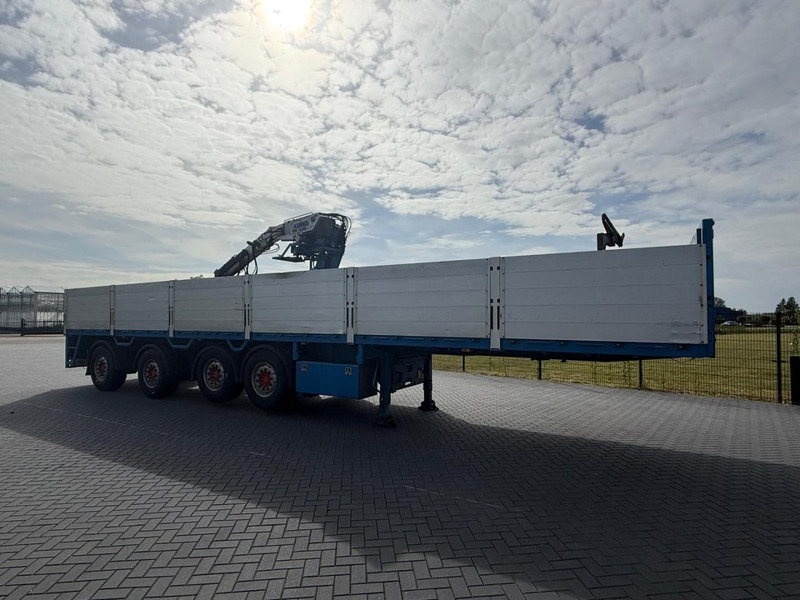 Pacton T4-001 STENENTRAILER, 4 ASSEN, KENNIS 14T/M, GOEDE CONDITIE. - Semi-reboque plataforma/ Caixa aberta: foto 3 Pacton T4-001 STENENTRAILER, 4 ASSEN, KENNIS 14T/M, GOEDE CONDITIE. - Semi-reboque plataforma/ Caixa aberta: foto 3
