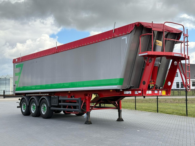 Stas S300CX KIPPER, TOP CONDITION, 55M3, HOLLAND TRAILER. - Semi-reboque basculante: foto 1 Stas S300CX KIPPER, TOP CONDITION, 55M3, HOLLAND TRAILER. - Semi-reboque basculante: foto 1