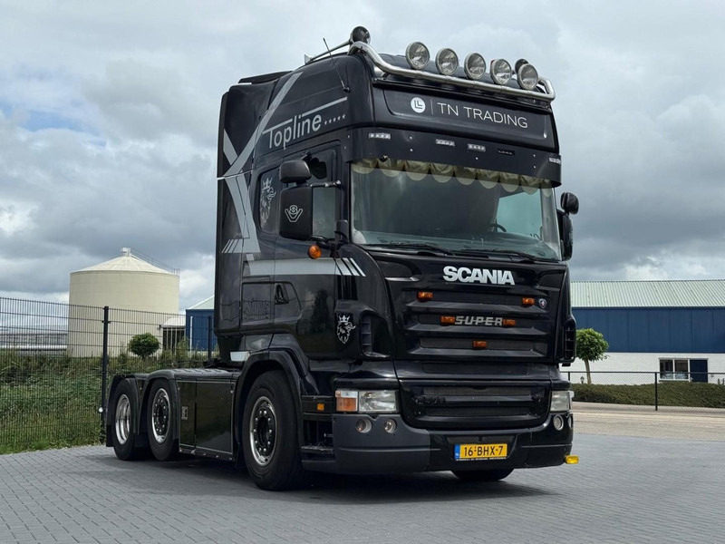 Scania R500 STEERING PUSHER, LEATHER, RETARDER, OPEN EXHAUST. - Tractor: foto 1 Scania R500 STEERING PUSHER, LEATHER, RETARDER, OPEN EXHAUST. - Tractor: foto 1
