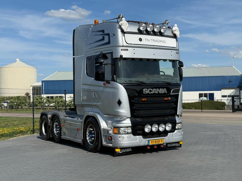 Scania R520 V8 FULL AIR, STEERING PUSHER, SHOW TRUCK, TOP - Tractor: foto 1 Scania R520 V8 FULL AIR, STEERING PUSHER, SHOW TRUCK, TOP - Tractor: foto 1