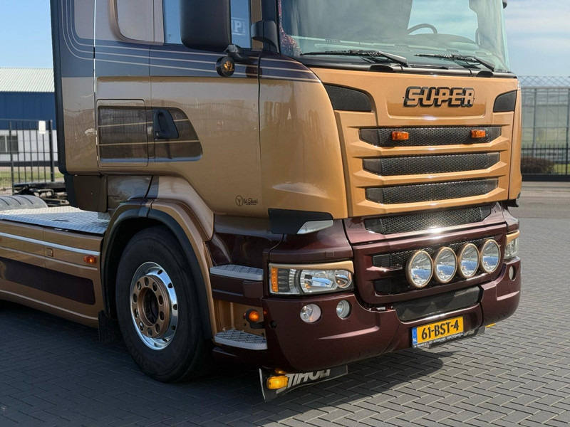 Scania R730 V8 V8, SHOWTRUCK VOLLUCHT, RETARDER, HYDRAULIEK, BOOGIE, ALU WIELEN, LEER. - Tractor: foto 3 Scania R730 V8 V8, SHOWTRUCK VOLLUCHT, RETARDER, HYDRAULIEK, BOOGIE, ALU WIELEN, LEER. - Tractor: foto 3