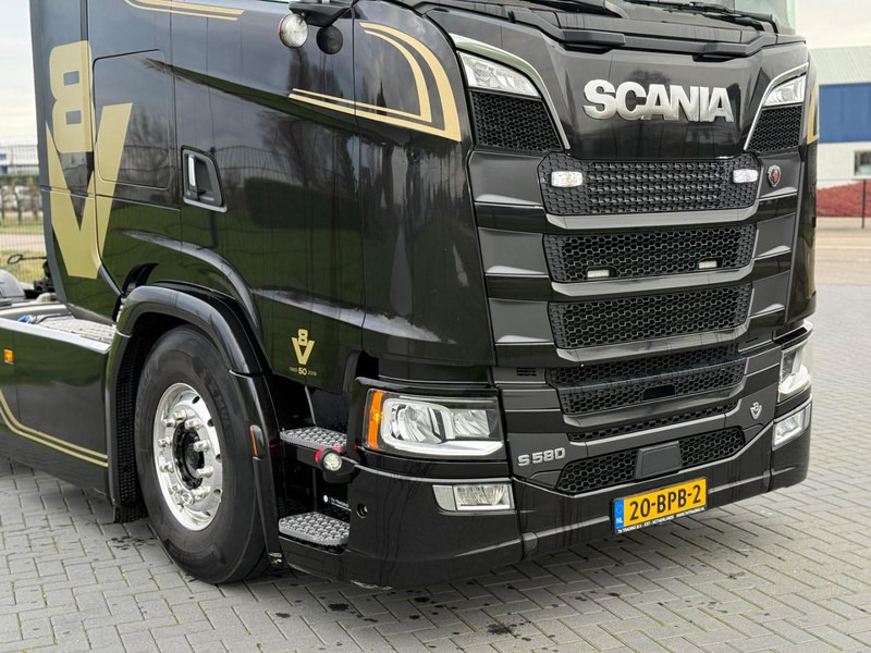 Scania S580 9 TONS VOORAS, EURO 6D, 50 YEAR V8, VOLLUCHT, 6 BALGEN, ALCOA, HYDRAULIEK, LED. - Tractor: foto 3 Scania S580 9 TONS VOORAS, EURO 6D, 50 YEAR V8, VOLLUCHT, 6 BALGEN, ALCOA, HYDRAULIEK, LED. - Tractor: foto 3