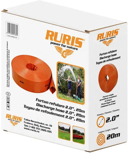 Pompa silnikowa RURIS MP 50FR + wąż wylotowy 2,0" 20m - Equipamento para irrigação: foto 2 Pompa silnikowa RURIS MP 50FR + wąż wylotowy 2,0" 20m - Equipamento para irrigação: foto 2