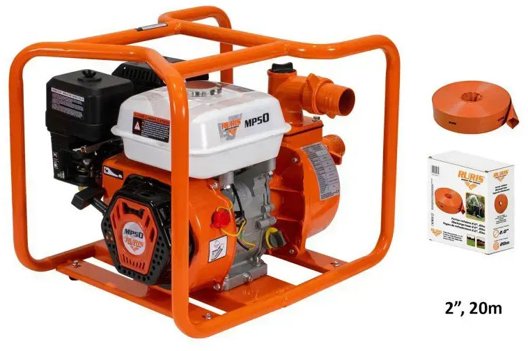 RURIS motorové čerpadlo MP50 + hadica 2" 20m - Equipamento para irrigação: foto 1 RURIS motorové čerpadlo MP50 + hadica 2" 20m - Equipamento para irrigação: foto 1