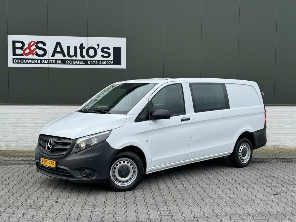 Mercedes-Benz Vito-110 Dubbele Cabine Facelift Comfort Leder stuurwiel Airco Radio+media - Carrinha cabine dupla: foto 1 Mercedes-Benz Vito-110 Dubbele Cabine Facelift Comfort Leder stuurwiel Airco Radio+media - Carrinha cabine dupla: foto 1