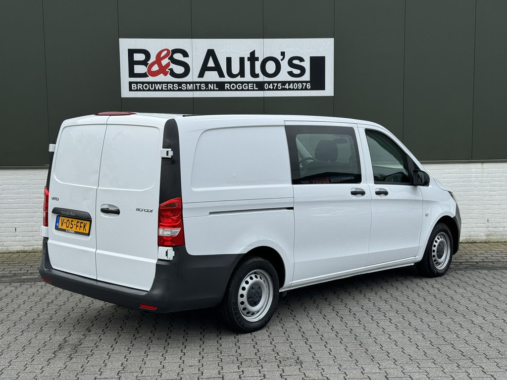 Mercedes-Benz Vito-110 Dubbele Cabine Facelift Comfort Leder stuurwiel Airco Radio+media - Carrinha cabine dupla: foto 2 Mercedes-Benz Vito-110 Dubbele Cabine Facelift Comfort Leder stuurwiel Airco Radio+media - Carrinha cabine dupla: foto 2
